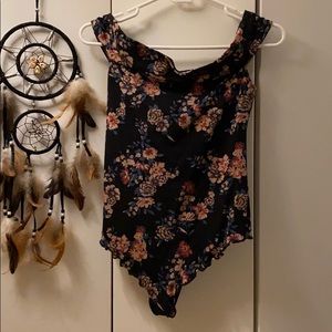 Floral Free People Body Suit